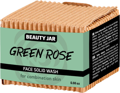 Твердое мыло для лица Beauty Jar Green Rose 25 г (4751030835129)