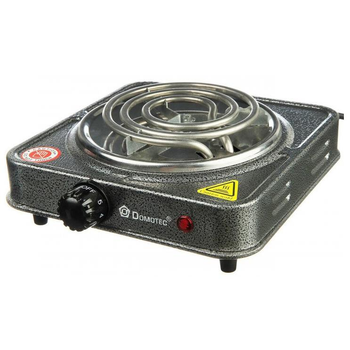 Настольная спиральная электроплита Domotec MS-5801 1000W