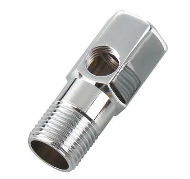 Підключення до водопроводу AD-4BC-3W (адаптер) 1/2"-1/4"-1/2" (різьба зовнішня-різьба внутрішня-різьба внутрішня)