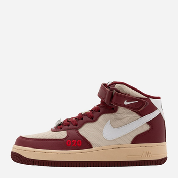 Sneakersy męskie wysokie Nike Air Force 1 Mid DO7045-600 42 Czerwone (195244731916)