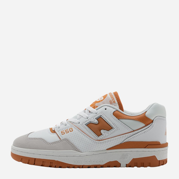 Sneakersy męskie skórzane New Balance BB550 BB550LSC 42 Białe (196432436767)