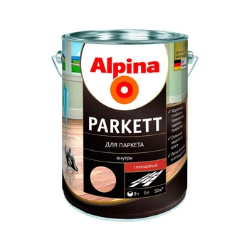 Лак паркетный Parkettlack GL глянцевый 5 л