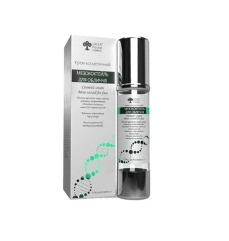 Крем косметичний "Мезококтейль для обличчя" Green Pharm Cosmetic 50мл