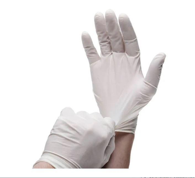 Перчатки медицинские размер XL белые (100 шт.)