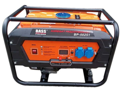 Generator benzynowy Bass Polska 50251 3100/3800 W (5902067627389)