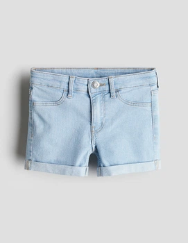 Шорти H&M ДД011831 (11397577 10280425 11383467 10220745 11157877) колір блакитний 152