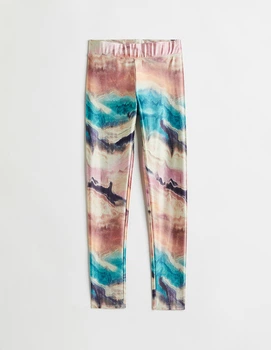 Легінси H&M ДД012045 (10286246) колір різнокольоровий 164