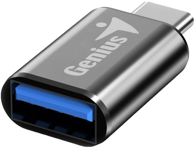 Адаптер Genius 3.0 USB Type-C - USB Type-A M/F до 5 Гбит/с Чорний (32590002400)