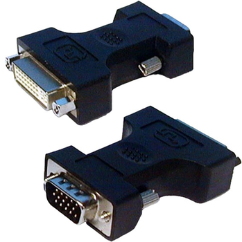 Adapter Logo Video Reduction VGA D-Sub - DVI 24+5 M/F Czarny (8590274160422)