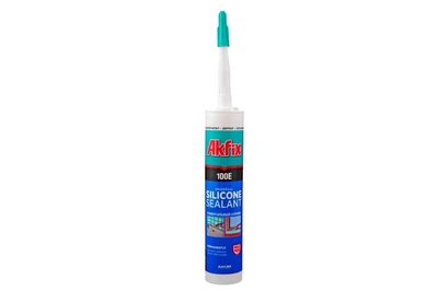 Силикон Akfix 280 мл белый (100E)