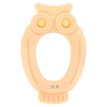 Эспандер кистевой Сова OWL JELLO Pro (силикон, погрузка 5LB, Желтый) (FI-4411_Желтый_5LB)