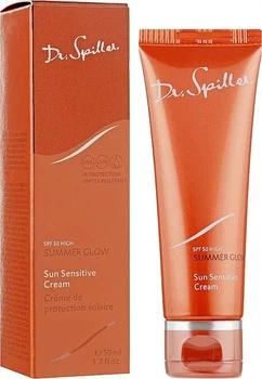 Dr. Spiller Sun Sensitive Cream SPF 50 50 мл - солнцезащитный крем для лица, SPF 50, UVA/UVB защита, от пигментации
