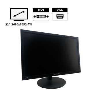 Монитор Samsung BX2240W / 22" (1680x1050) TN WLED / 1x VGA, 1x DVI б/у