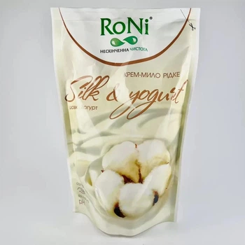 Крем - мыло жидкое Silk&Yogurt с глицерином RONI 450 мл 1 шт