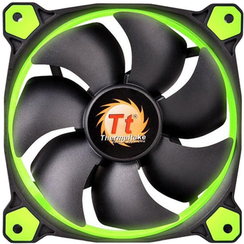 Wentylator Thermaltake Riing 14 Green LED (4717964400765)