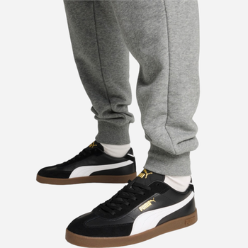 Sneakersy męskie skórzane Puma Club II Era 397447-02 40.5 (7UK) Czarne (4067979528825)