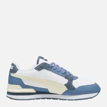 Чоловічі кросівки для бігу Puma ST Runner v4 L 399068-03 45 (10.5UK) Білий/Блакитний (4067979235075)