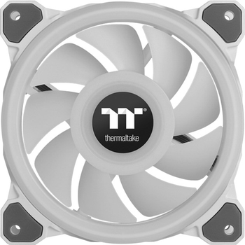 Zestaw wentylatorów Thermaltake Riing Quad 14 RGB 3 Pack White (4713227523356)