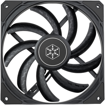 Кулер Silverstone Air Slimmer 140 Black (4710679817002)