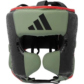 Боксерский шлем Adidas Combat 50 (ADIC50HG) Black/Green XL
