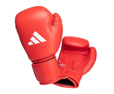 Боксерские перчатки Adidas IBA Cactus Leather (ADIIBAG1C) Red 10 унций