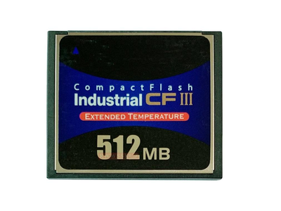 Промышленная карта памяти Compact Flash Apecer indastrial CFIII Extended Temperature 512 MB