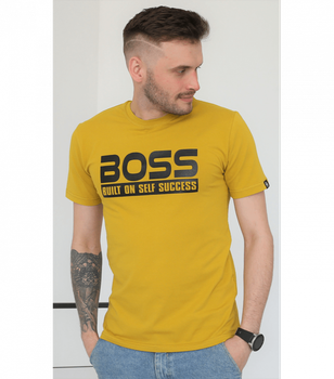 Футболка мужская BOSS - HECTOR - 40004 - XXL - Желтый
