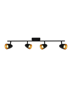 Спот Italux SPL-36748-4-BK-GD Tino GU10 4x10W IP20 Bk (072986)
