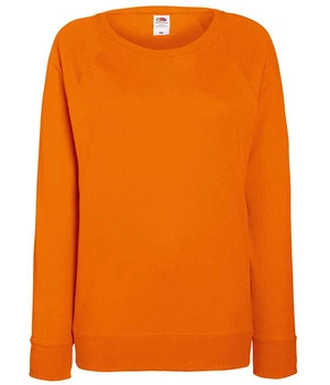 Світшот жіночий Fruit of the Loom Lightweight raglan sweat lady-fit XXL Помаранчевий (0621460442XL)