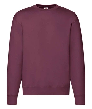Светр чоловічий Fruit of the Loom Premium set-in sweat XXL Бордовий (0621540412XL)