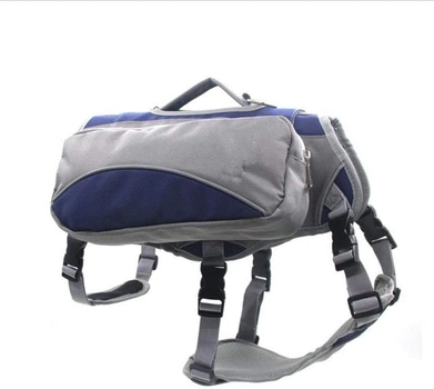 Сумка-сідло для собак Voyager Pet Dog Bagpack M Синій