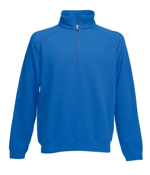 Толстовка Fruit of the Loom Classic zip neck sweat S Ярко-Синий (062114051S)
