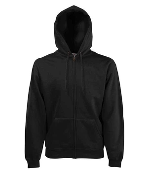 Кофта мужская Fruit of the Loom Cl. hooded sweat jacket S Черный (062062036S)