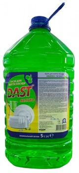 Засіб для миття посуду DAST Яблуко 5 кг (4820246521482)