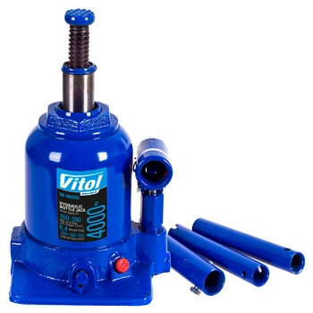 Домкрат гідравлічний телескоп Vitol DB-40002C / TF0402 4т [160-390]