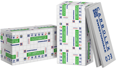 Пінополістирол CARBOLEX ECO 50x580x1180 мм 5.4 м² 8 шт упаковка (Е600247)