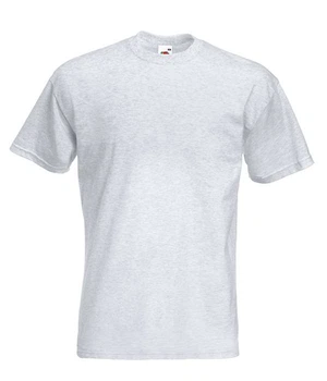 Футболка Fruit of the Loom Super premium 3XL Пепельный (0610440933XL)