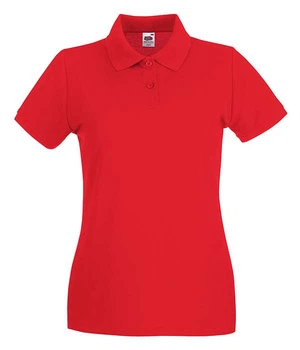 Поло Fruit of the Loom Premium polo lady-fit S Червоний (063030040S)