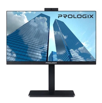 Моноблок Prologix PLP61024 Екран 23.8" IPS (1920х1080) Full HD/Intel Processor 300 (3.9 ГГц)/RAM 8 ГБ/SSD 240 ГБ/Intel UHD Graphics без ОС / 4.9 кг / чорний 281841