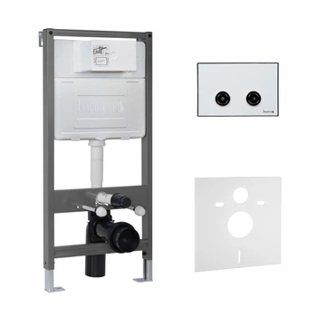 Инсталляция для унитаза Imprese i-Frame i1614 пневматическая 4в1 white i1614