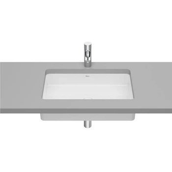 Умывальник врезной ROCA INSPIRA под столешницу 560x350x110мм прямоугольный белый A327535000