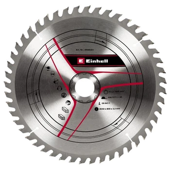 Диск бдительный TCT KWB к торцевой пиле, 250х30мм, 48 зубцов. Einhell (2000003417704)