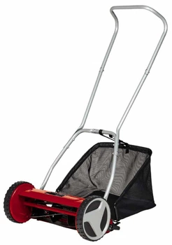 Газонокосарка механічна Einhell GC-HM 400 40см 27л 13-37мм 7.5кг (3414129)