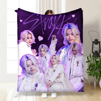 Плед 3D Stray Kids Felix №1 3370_B 15780 135х160 см 4714667
