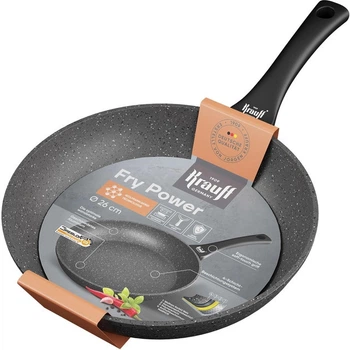 Сковорода универсальная Krauff Fry Power 25-45-128 26 см серая 4754545