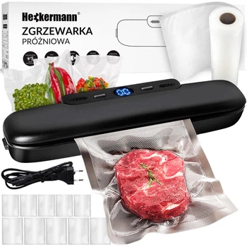 Вакуумный упаковщик Heckermann JL-VS8808 + пленка 20x600 см 4763673
