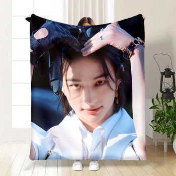 Плед 3D Stray Kids Hyunjin 3380_B 15800 135х160 см 4714687