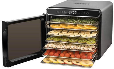 Сушка для овощей и фруктов Sencor SFD-7750SS 600 Вт 4754411
