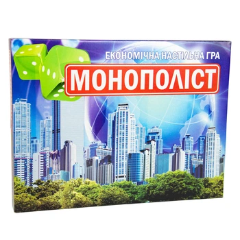 Настольная игра Strateg Монополист на украинском языке (508) 3834127