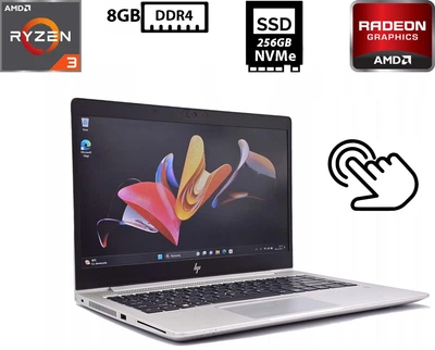 Ноутбук Hewlett Packard EliteBook mt45 14" IPS Touch 1920x1080 AMD Ryzen 3 Pro 3300U 2.10GHz 8GB DDR4 SSD 256GB AMD Radeon Vega 6 2GB Камера HDMI (Hmt45R8S256A) Б/В